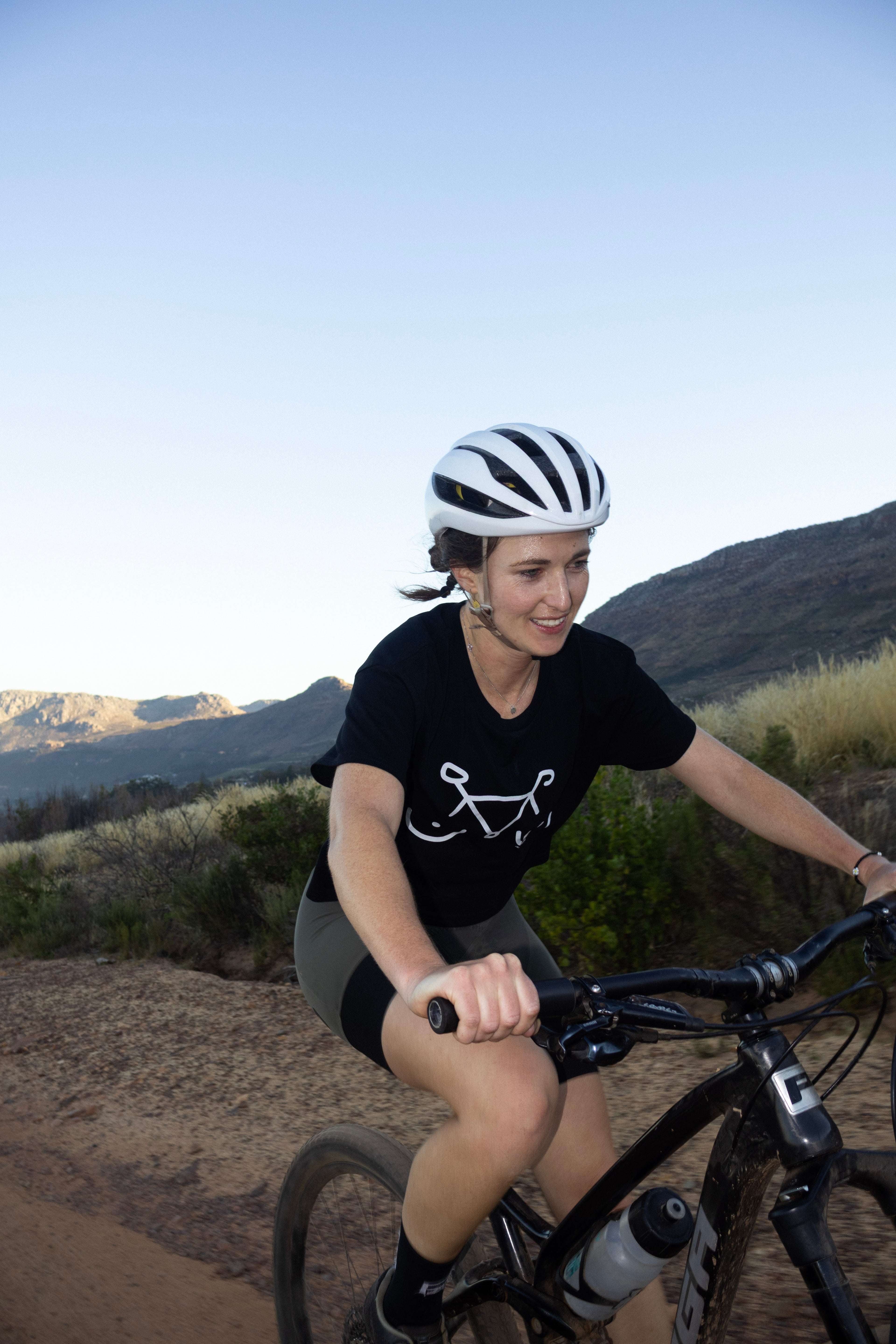 'BIKE RACK' WOMEN'S FITTED TEE