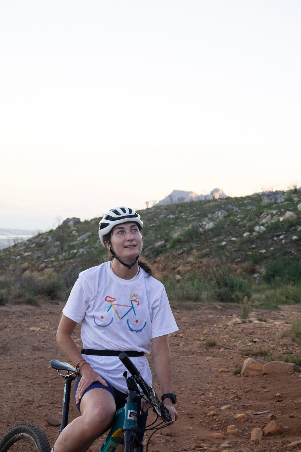 'BIKE RACK' UNISEX CREWNECK TEE