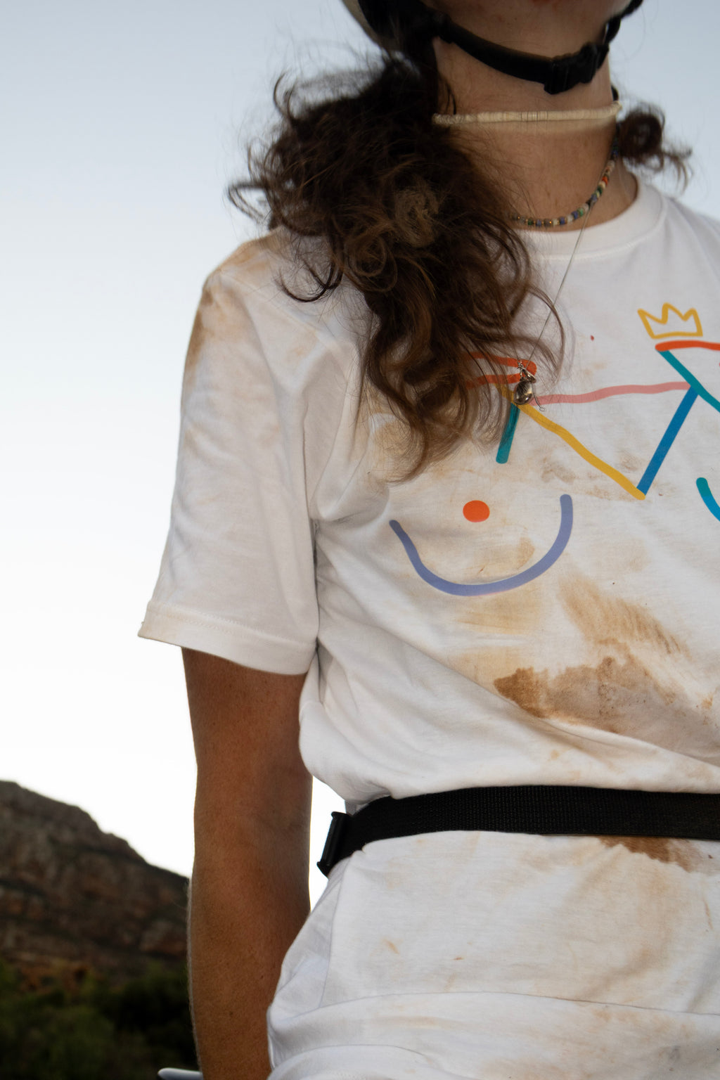 'BIKE RACK' UNISEX CREWNECK TEE
