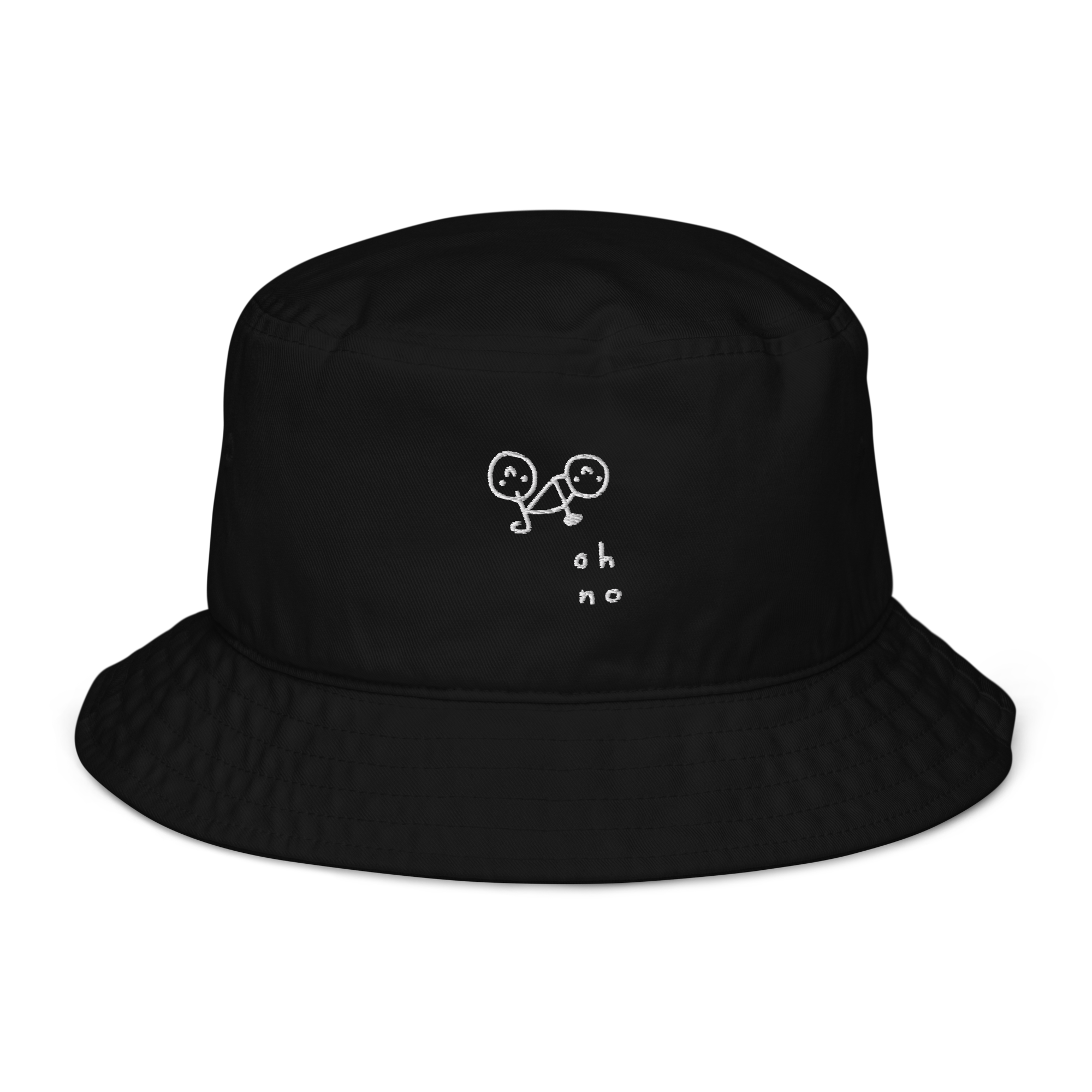 'OH NO' SHORT BRIM BUCKET HAT