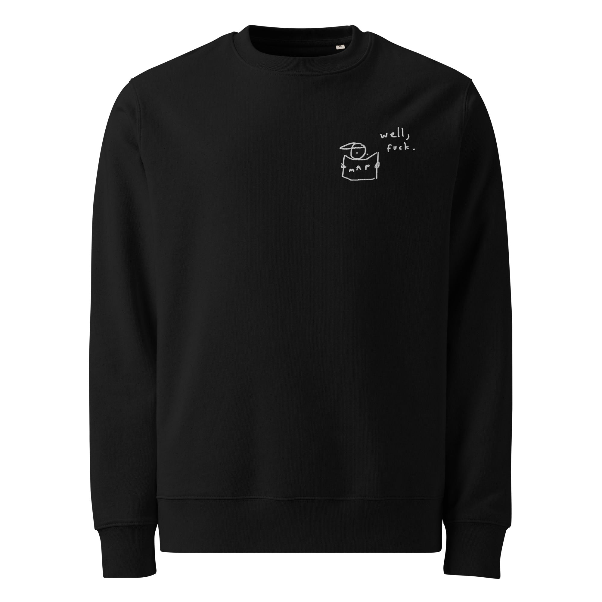 'WELL, FUCK' BASIC CREW NECK SWEATER