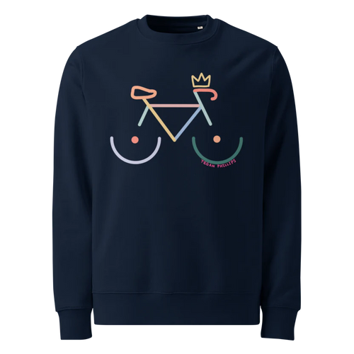 'BIKE RACK' CREW NECK SWEATER