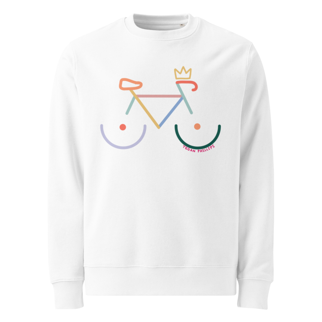 'BIKE RACK' CREW NECK SWEATER