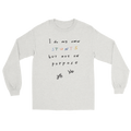 'I DO MY OWN STUNTS BUT NOT ON PURPOSE'  LONG SLEEVE UNISEX T-SHIRT
