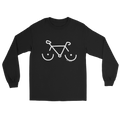 'BIKE RACK' Long Sleeve Heavy Weight Unisex T-shirt