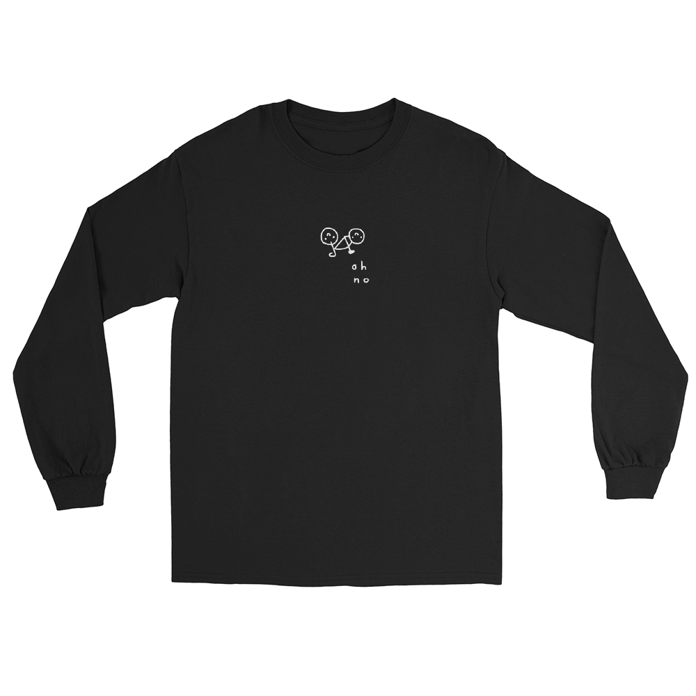 'Oh No' Long Sleeve Heavy Weight Unisex T-shirt