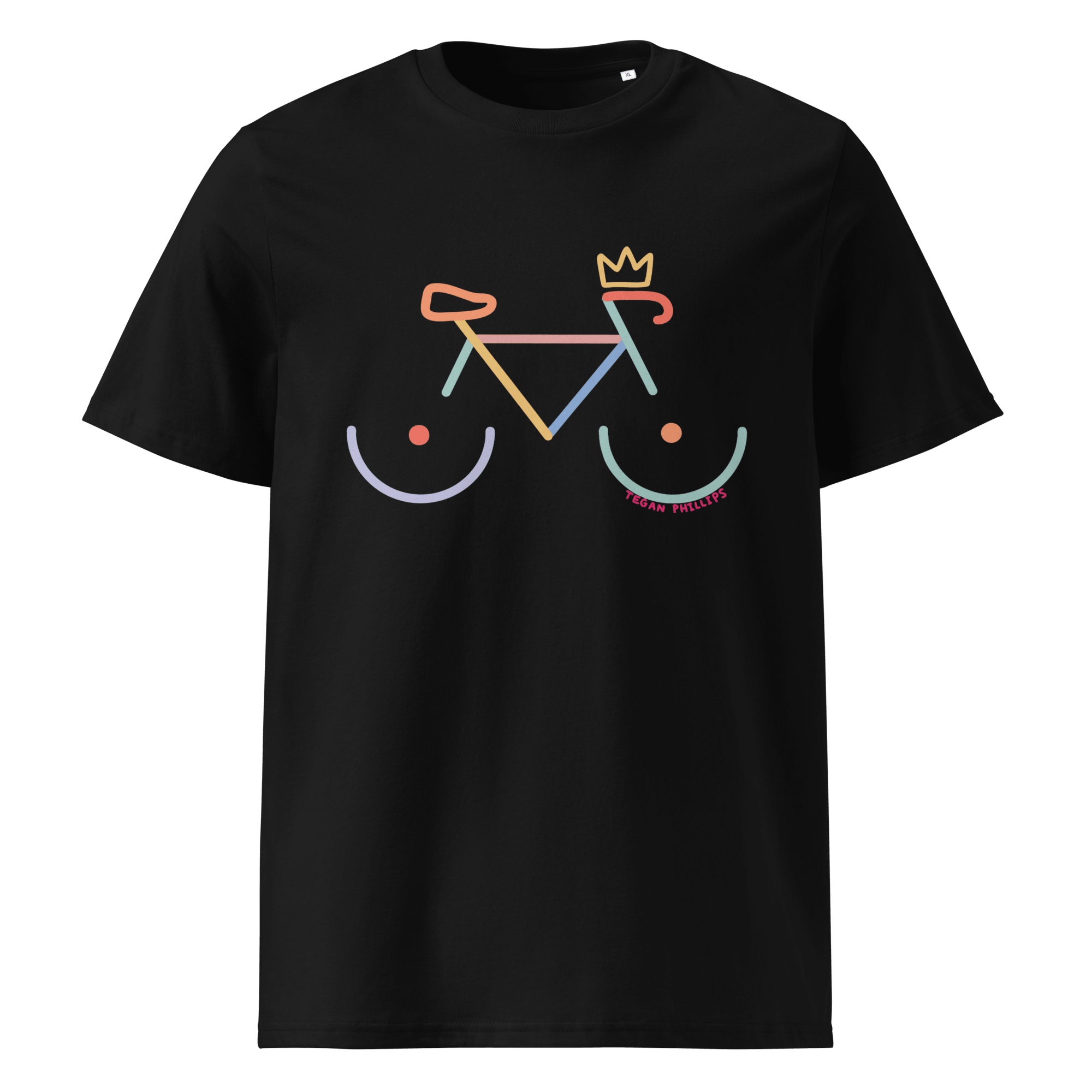 'BIKE RACK' UNISEX CREWNECK TEE
