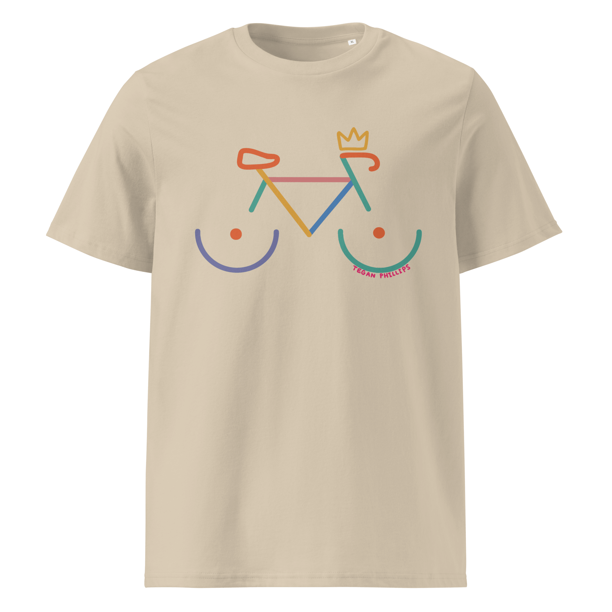 'BIKE RACK' UNISEX CREWNECK TEE