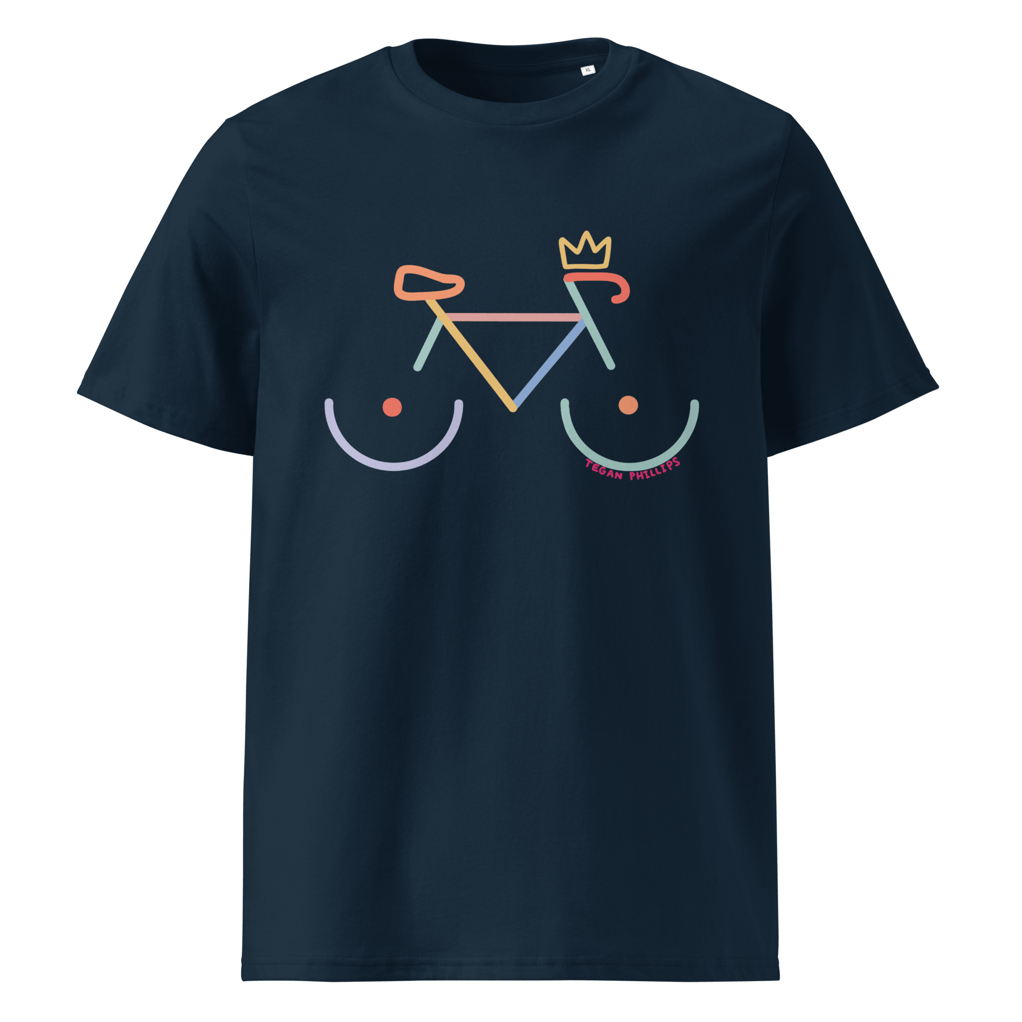 'BIKE RACK' UNISEX CREWNECK TEE