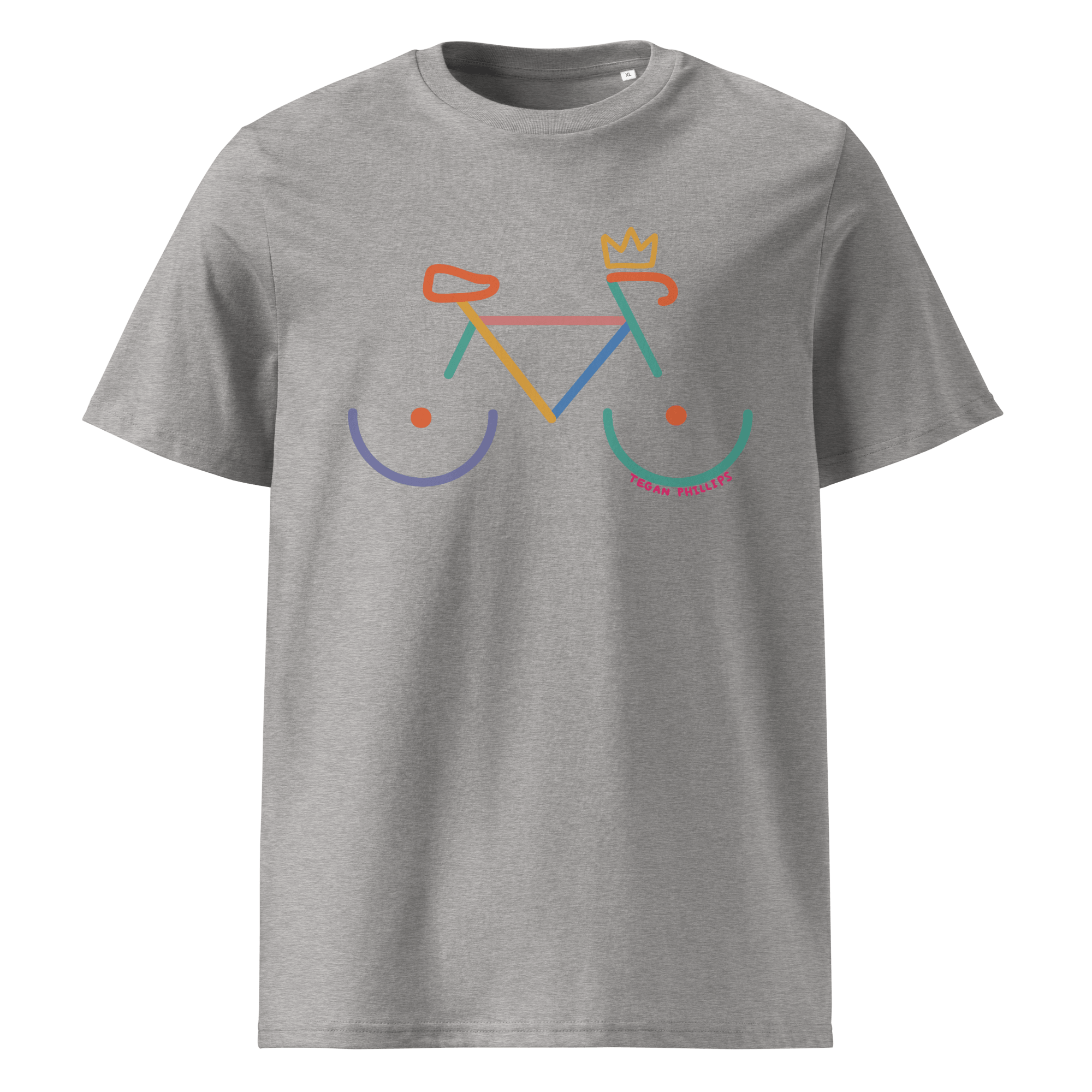 'BIKE RACK' UNISEX CREWNECK TEE