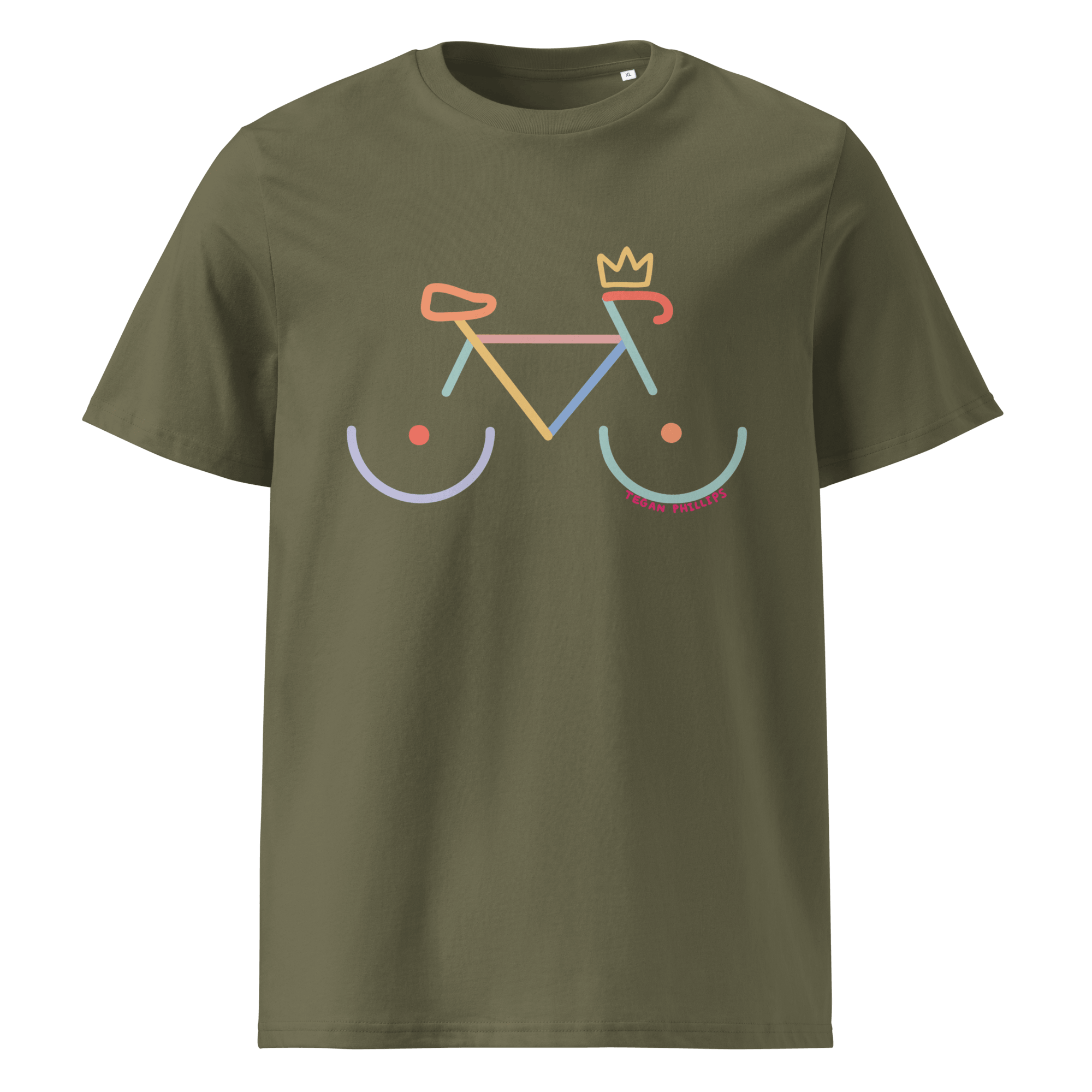 'BIKE RACK' UNISEX CREWNECK TEE