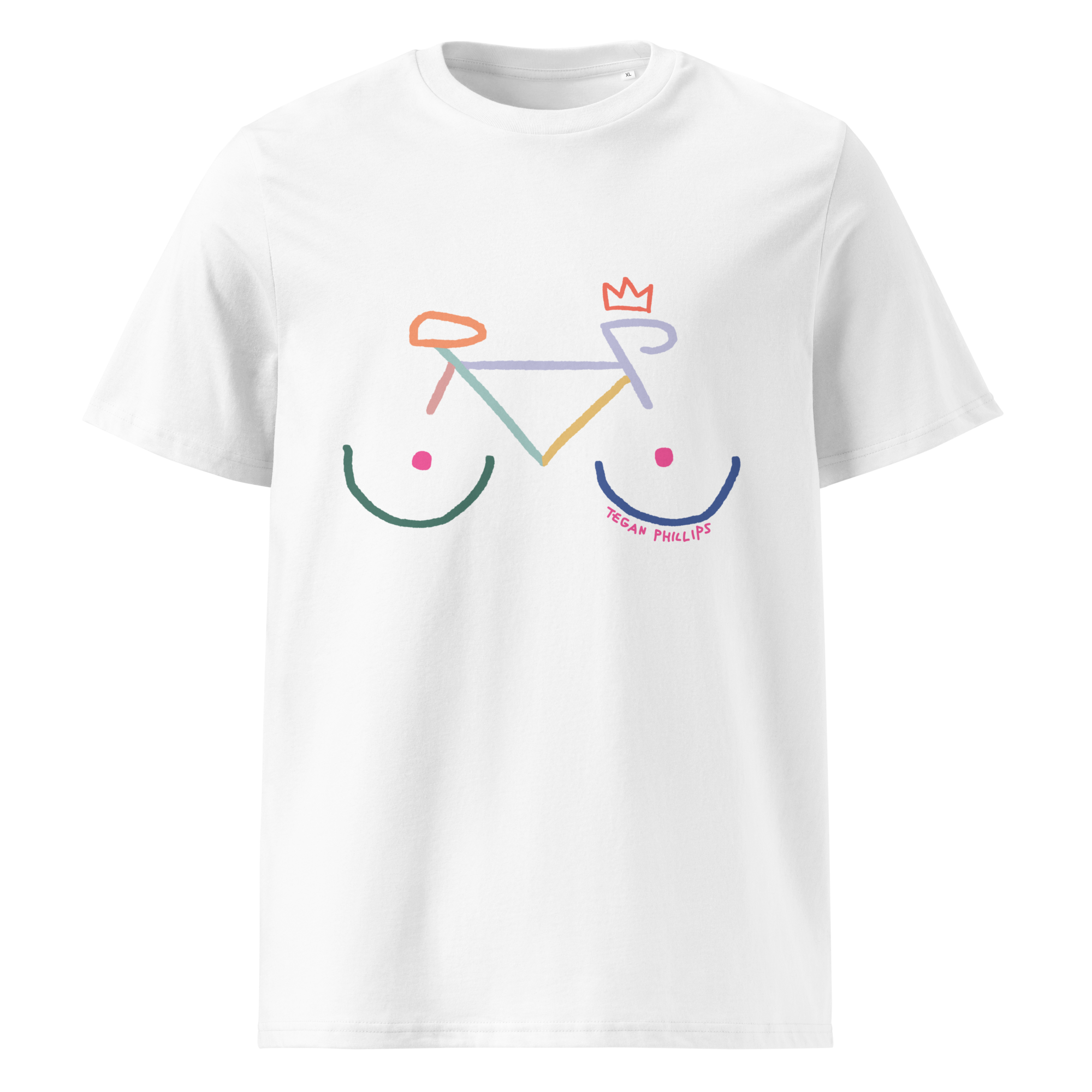 'BIKE RACK' UNISEX CREWNECK TEE