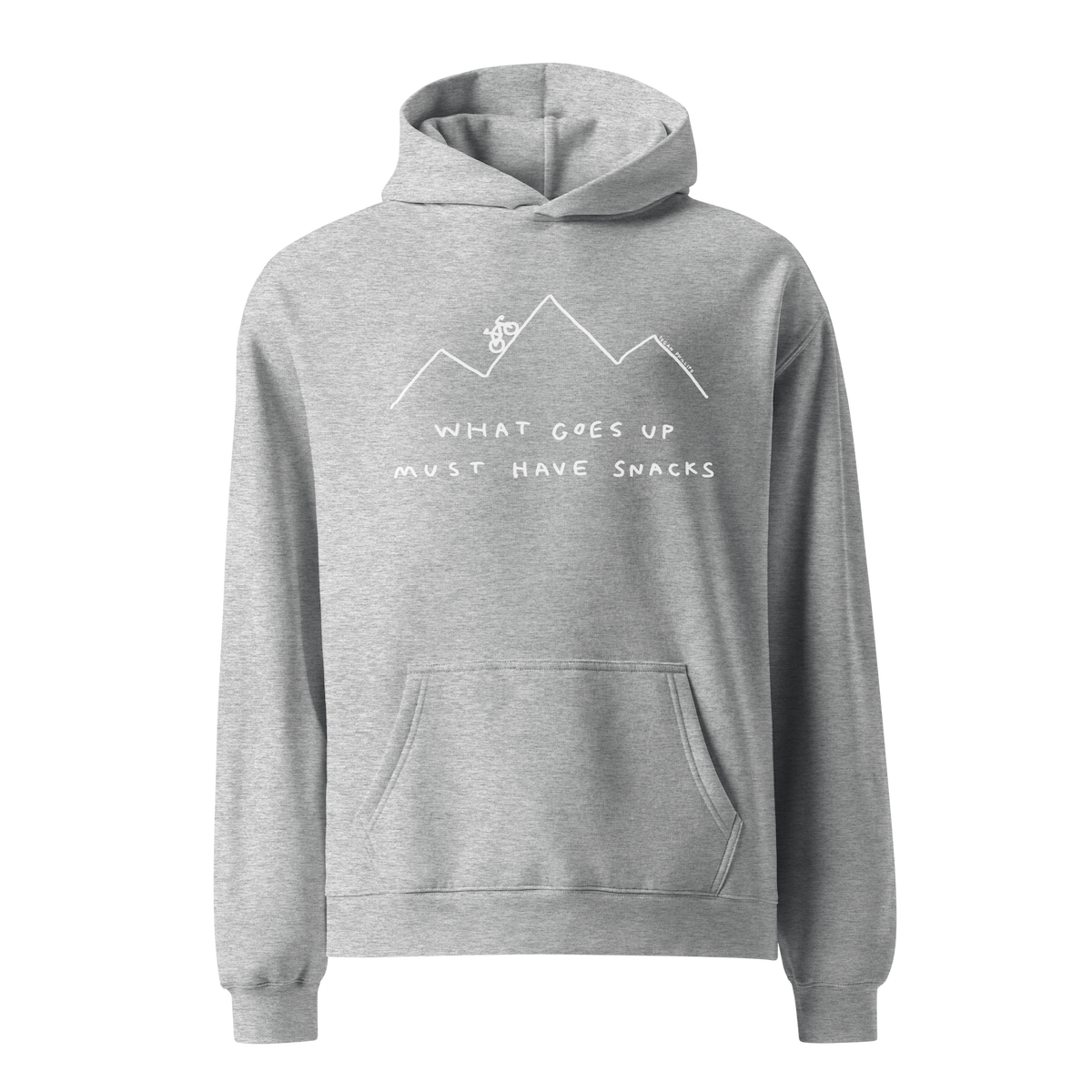 'WHAT GOES UP MUST HAVE SNACKS' STANDARD HOODIE