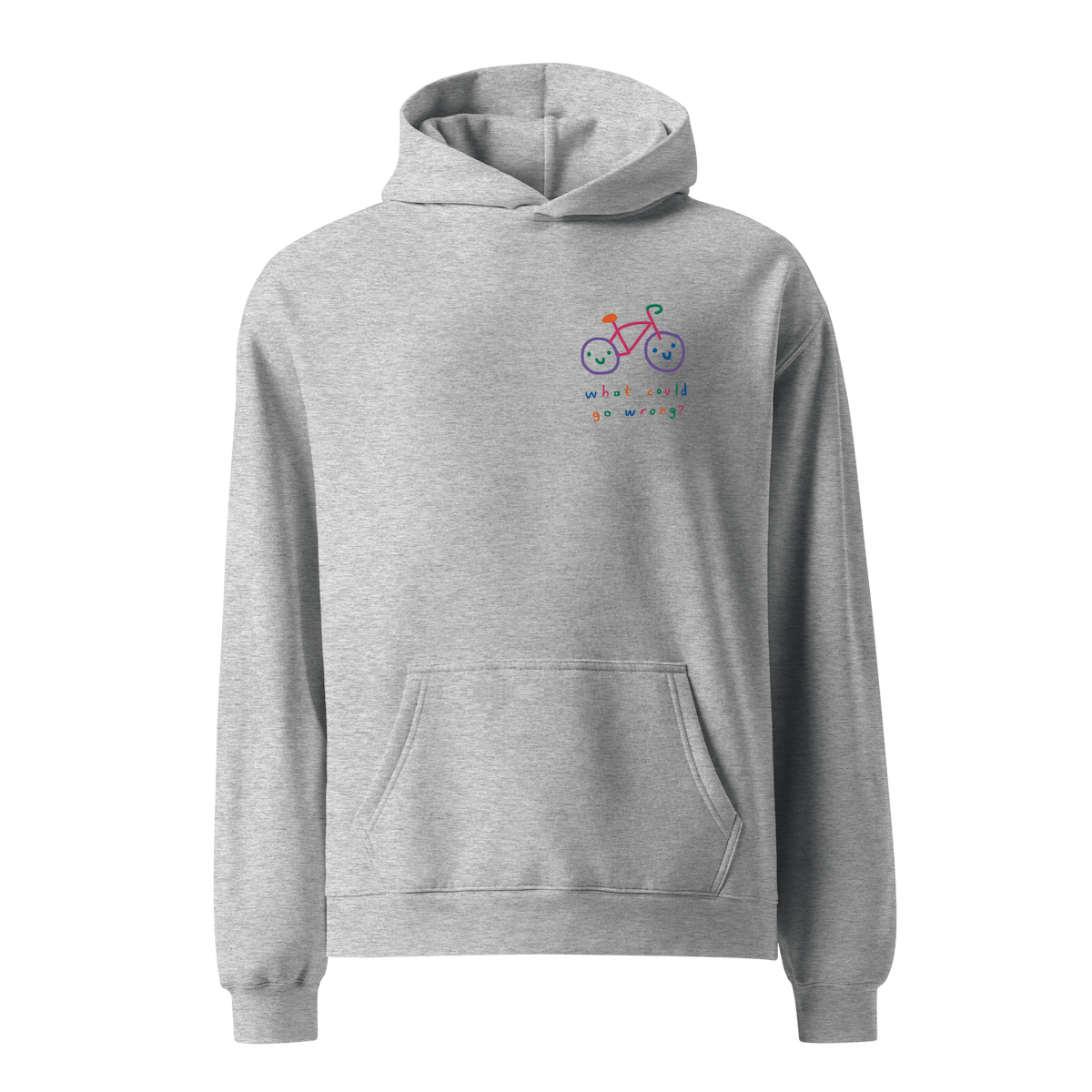 'WHAT COULD GO WRONG' STANDARD HOODIE