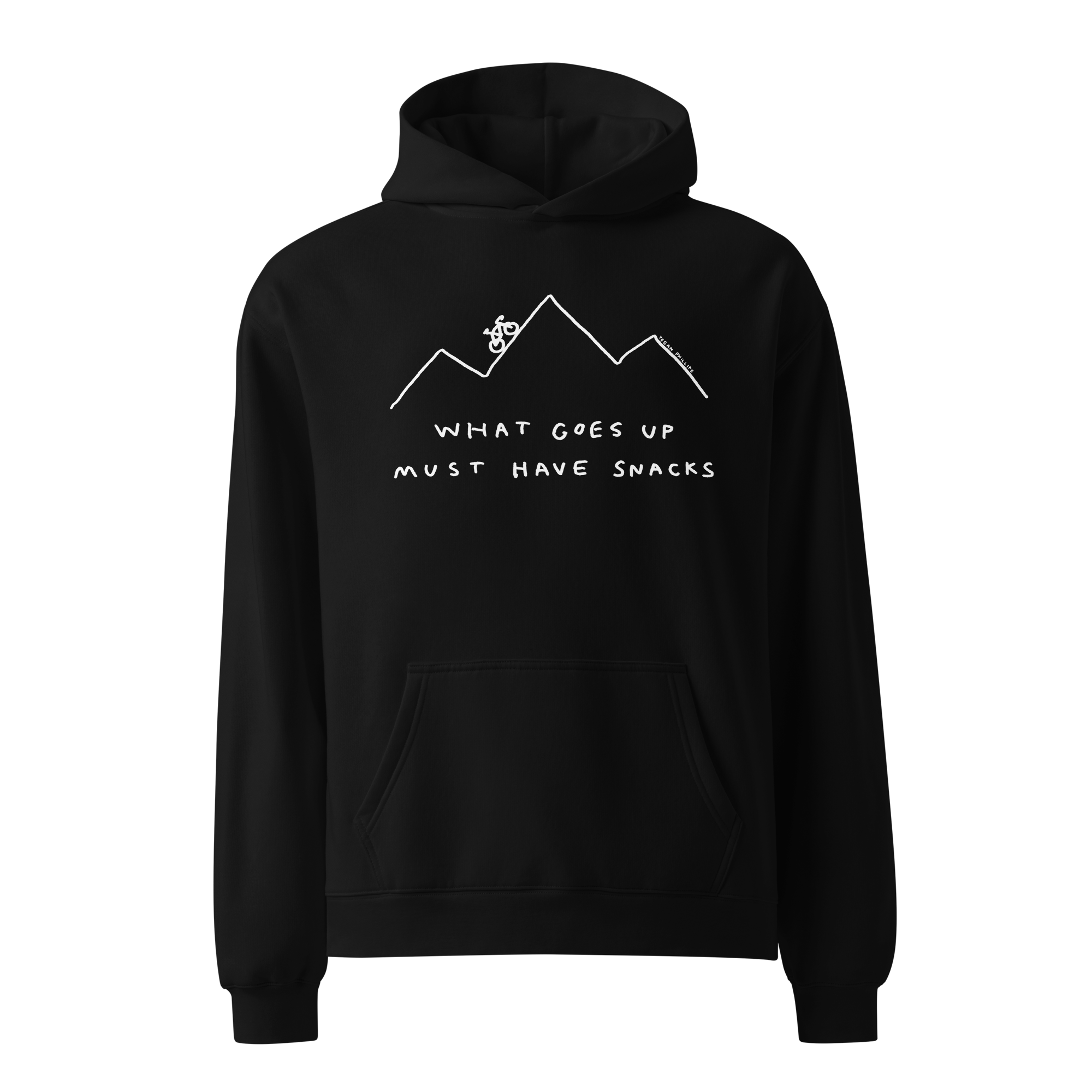'WHAT GOES UP MUST HAVE SNACKS' STANDARD HOODIE