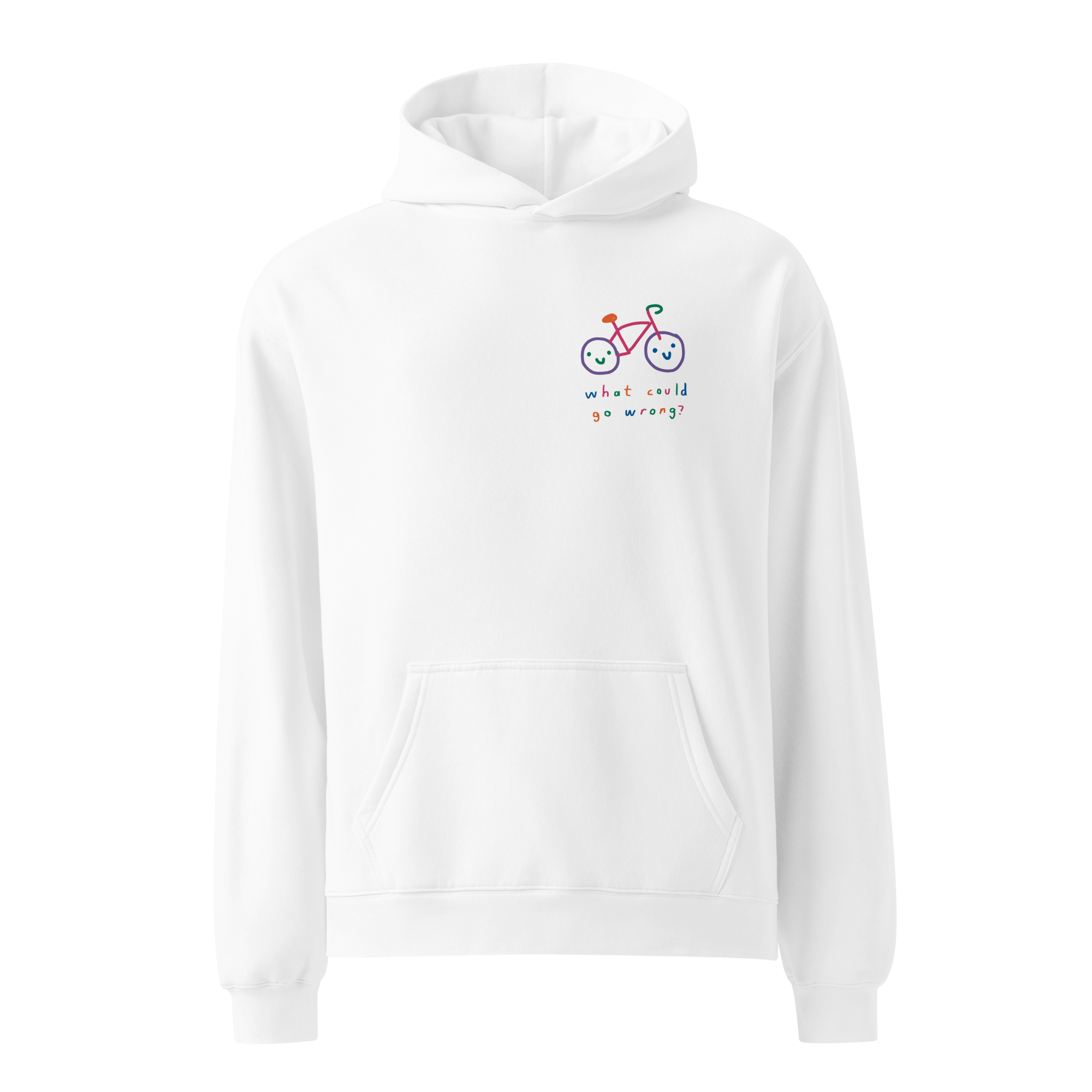 'WHAT COULD GO WRONG' STANDARD HOODIE