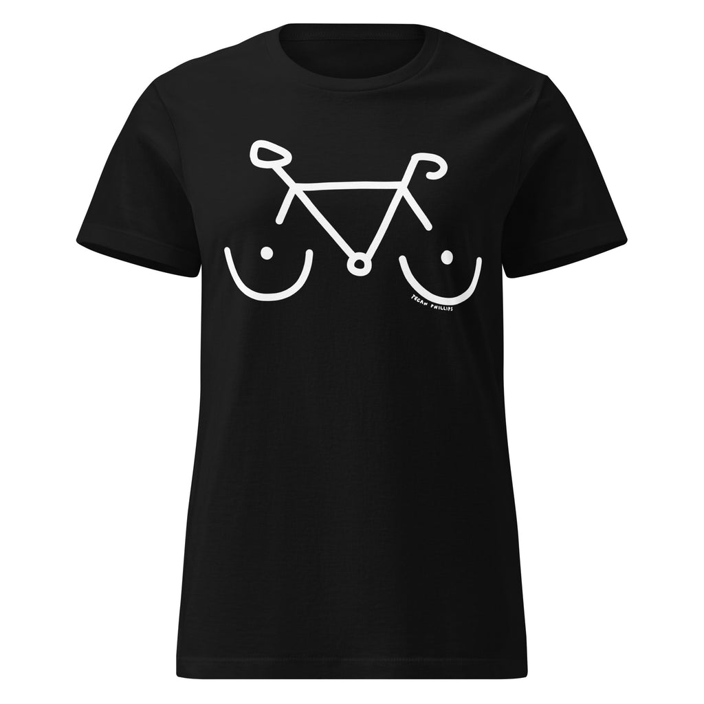 'BIKE RACK' WOMEN'S FITTED TEE